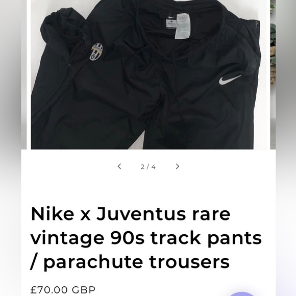 Nike Juventus Track Pants. - Picture 5 of 5